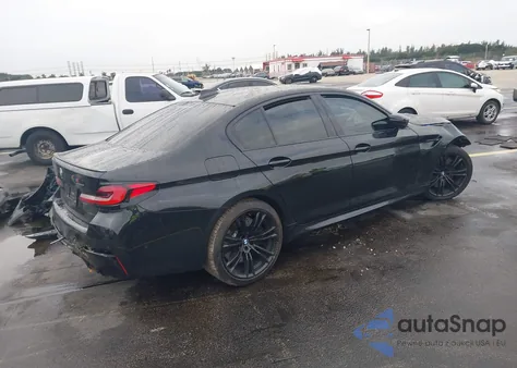 2021 BMW M5 z USA, uszkodzony, nr VIN WBS83CH07MCF87975